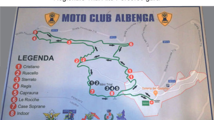 Il percorso, la formula di gara e le ultime informazioni del Campionato Regionale Ligure e Piemontese di Alto del prossimo 13 Settembre