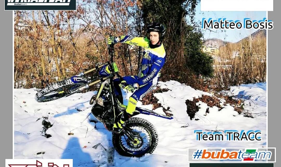 Matteo Bosis con Sherco e Buba Team nel 2021