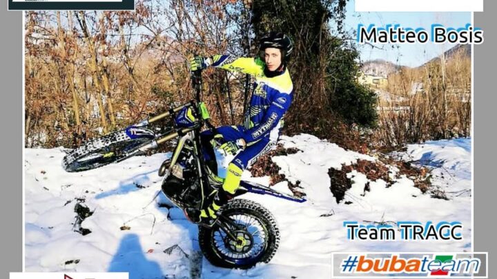 Matteo Bosis con Sherco e Buba Team nel 2021