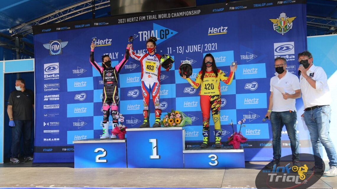 Andrea Sofia Rabino vince la seconda giornata del Gp d’Italia di Tolmezzo con Sara Trentini seconda.CON GALLERIA FOTOGRAFICA COMPLETA