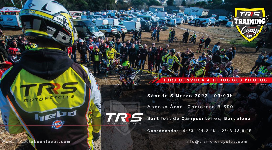 TRRS Training Camp.Il 5 Marzo al campo trial del Moto Club Cent Peus