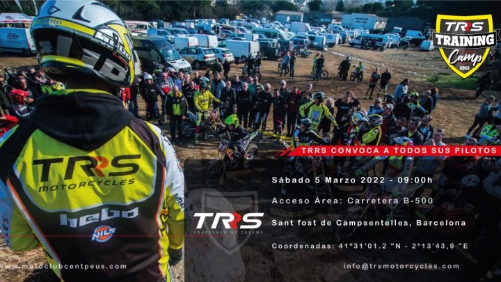 TRRS Training Camp.Il 5 Marzo al campo trial del Moto Club Cent Peus