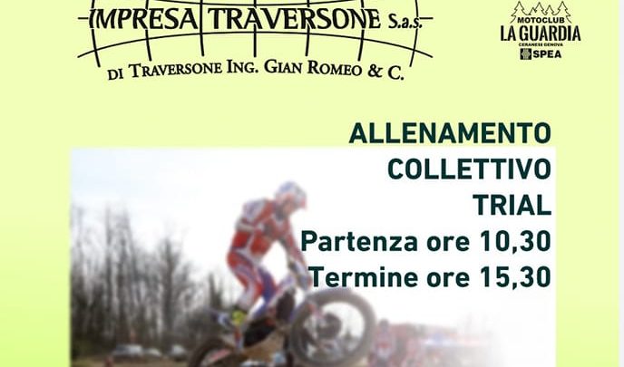 Domenica 10 Aprile allenamento collettivo a Santo Stefano d’Aveto