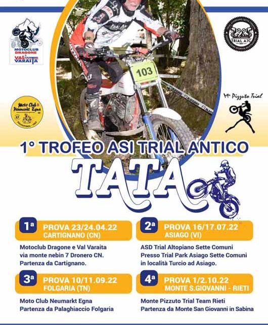 Sabato 23 e Domenica 24 debutta il Trofeo TATA.Tutte le info
