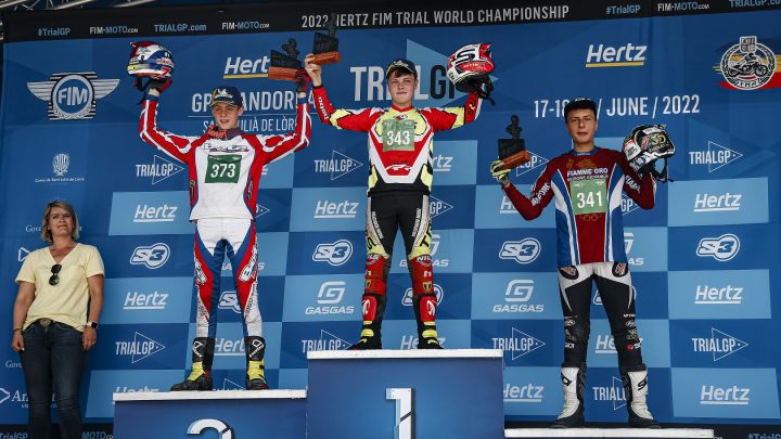 Mirko Pedretti, nella prima giornata del Gp di Andorra, conquista il primo podio mondiale