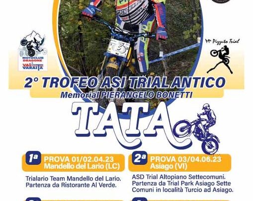 Sabato 1 e domenica 2 Aprile a Mandello del Lario prima e seconda prova del Trofeo TATA dedicato alle moto d’epoca.