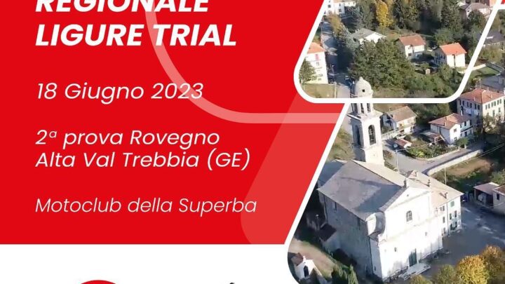 Presentazione Campionato Regionale Ligure 2023 e 2° Prova del 18 Giugno a Rovegno (Ge)