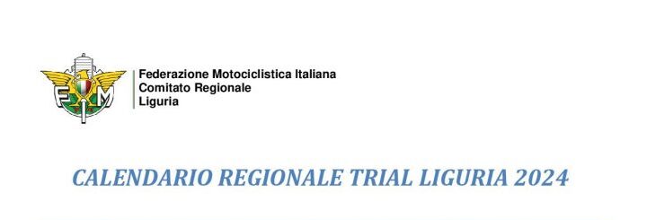 Trial in Liguria 2024.Sei gare e due mulatrial in calendario