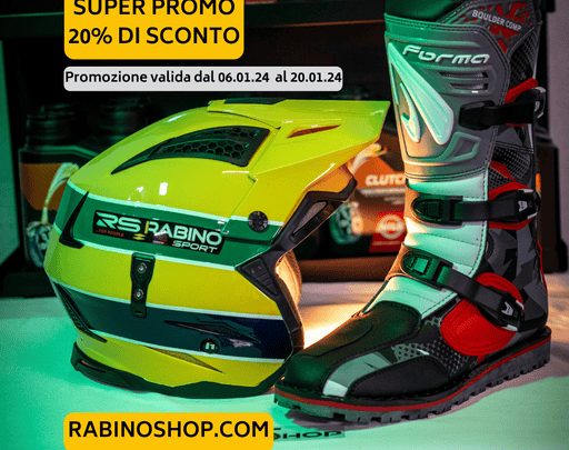 Extrasconti sui prodotti Forma Boots dal 6 al 20 Gennaio sul sito Rabinoshop