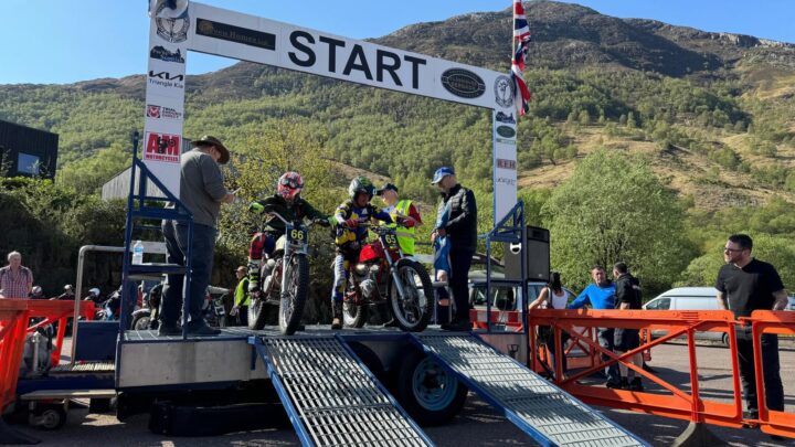 Infotrial alla Scottish Six Days Trials 2024.Diario di Venerdì 2 Maggio la Pre 65