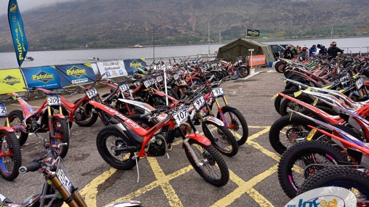 Infotrial alla Scottish Six Days Trials 2024.Diario di Domenica 5 Maggio la Parata