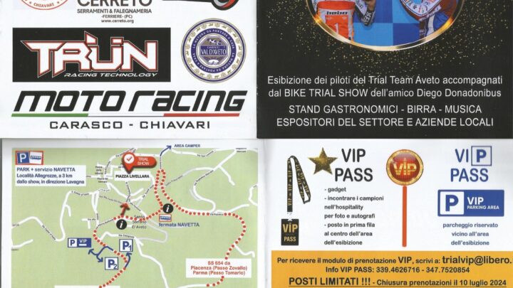 Domani 26 Luglio Toni Bou e Matteo Grattarola a Santo Stefano d’Aveto