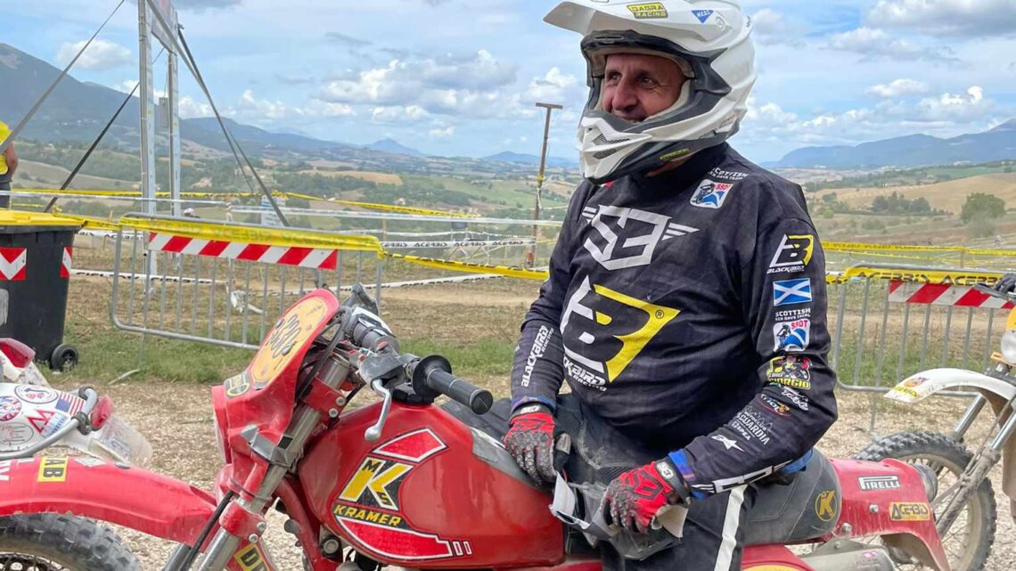 Il trialista Alessandro Merlo all’Enduro Vintage Trophy di Camerino.IL DIARIO DEL TERZO GIORNO Il trialista Alessandro Merlo all’Enduro Vintage Trophy di Camerino.IL DIARIO DEL TERZO GIORNO