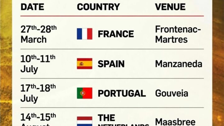 Campionato Europeo 2027 il calendario